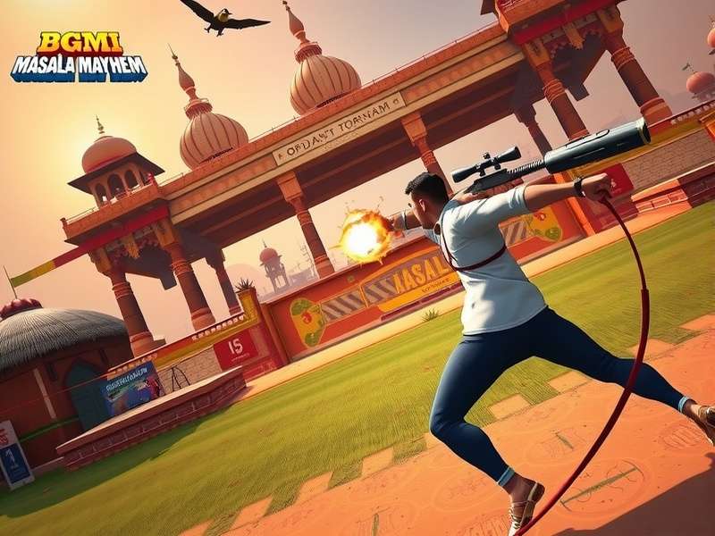 BGMI Masala Mayhem Indian themed map